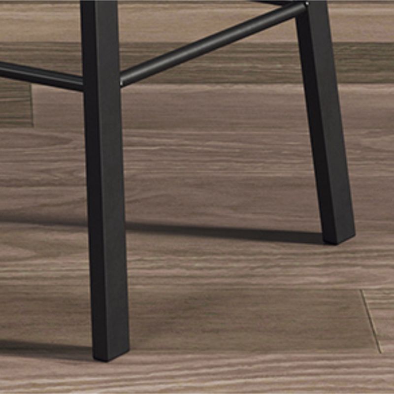 Nordic Indoor Simple Barstool Low Back Iron Tall Stool with Plastic Seat Clearhalo 'Bar Furniture' 'Bar Stools' 'bar_stools' 'furn' 'furn_bar_stools' 'Furniture' 'furniture_bar_stools' 'Kitchen & Dining Furniture' 1200x1200_9822da83-749a-43db-aa8e-62ca54062305
