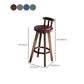 Solid Wood Pub Dining Set Contemporary 1/2/3 Pieces Table and Stool Set Clearhalo 'Bar Furniture' 'furn' 'furn_home_bar_bar_sets' 'Furniture' 'Home Bars & Bar Sets' 'home_bar_bar_sets' 'Kitchen & Dining Furniture' 1200x1200_9826feb6-3f6f-4e0a-9ad5-3bb65f707b82