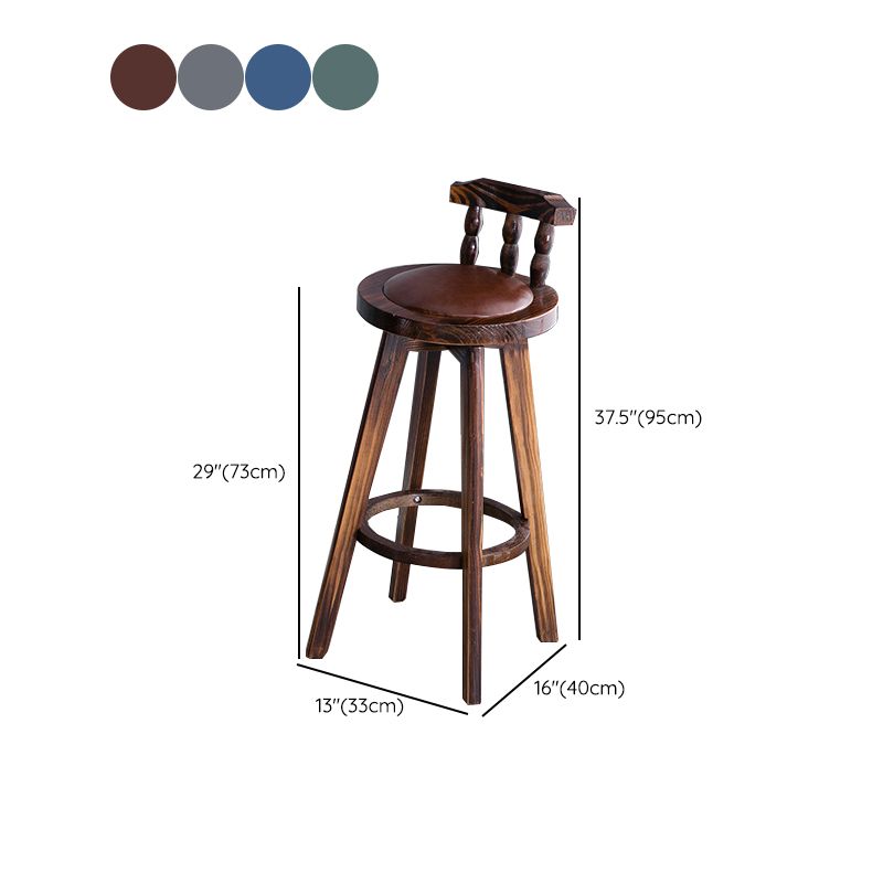 Solid Wood Pub Dining Set Contemporary 1/2/3 Pieces Table and Stool Set Clearhalo 'Bar Furniture' 'furn' 'furn_home_bar_bar_sets' 'Furniture' 'Home Bars & Bar Sets' 'home_bar_bar_sets' 'Kitchen & Dining Furniture' 1200x1200_9826feb6-3f6f-4e0a-9ad5-3bb65f707b82