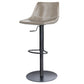 Industrial Leather Bar Stool Adjustable Backrest Bar Stool for Bristol Clearhalo 'Bar Furniture' 'Bar Stools' 'bar_stools' 'furn' 'furn_bar_stools' 'Furniture' 'Kitchen & Dining Furniture' 1200x1200_9828d33a-c684-4a2b-a727-402a3fc4f0fb