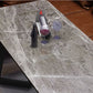 Industrial Gray Dinner Room Kitchen Table Sintered Stone Table with Black Frame Clearhalo ' dining_table' 'Dining Tables & Seating' 'Dining Tables' 'furn' 'furn_dining_table' 'Furniture' 'furniture_dining_table' 'Kitchen & Dining Furniture' 'kitchen&dining_furn' 'kitchen' 'kitchen_dining_table' 1200x1200_982cd797-64e5-417f-b4dd-9ad52b692dcc