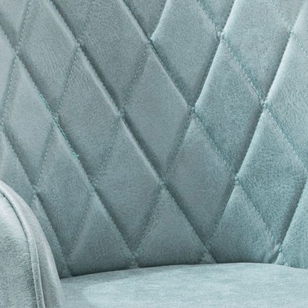 Hedendaagse gestoffeerde bureaustoel met wapens midden achterstoel voor kantoor