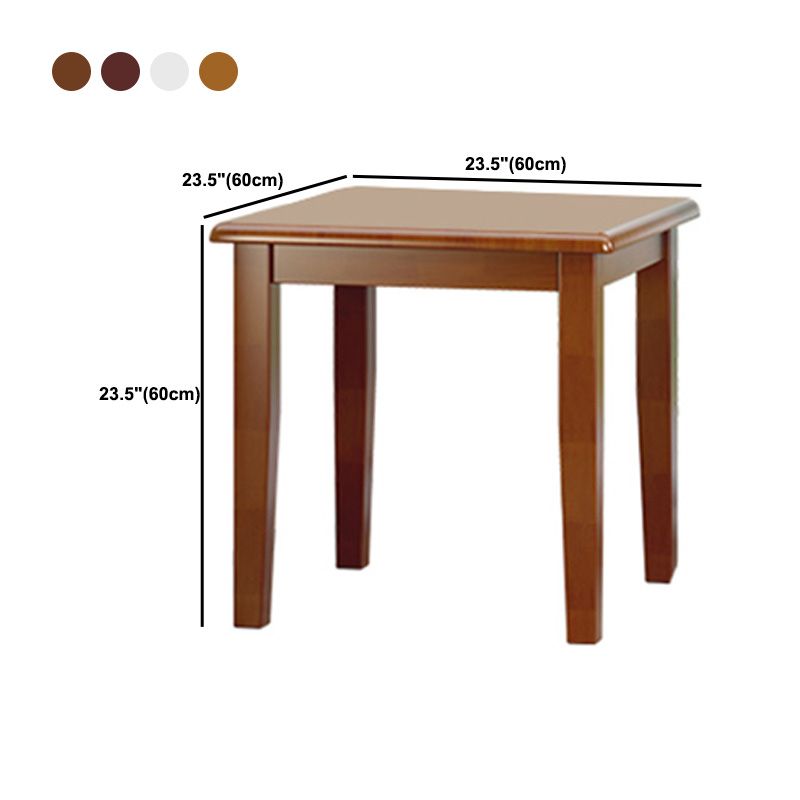 Round 4 Legs End Table Traditional Side End Table for Living Room Clearhalo 'Coffee & Accent Tables' 'End & Side Tables' 'end_side_tables' 'furn' 'furn_end_side_tables' 'Furniture' 'Living Room Furniture' 1200x1200_9832cd90-cfdc-46ea-b2a1-3a65f7d8f53c