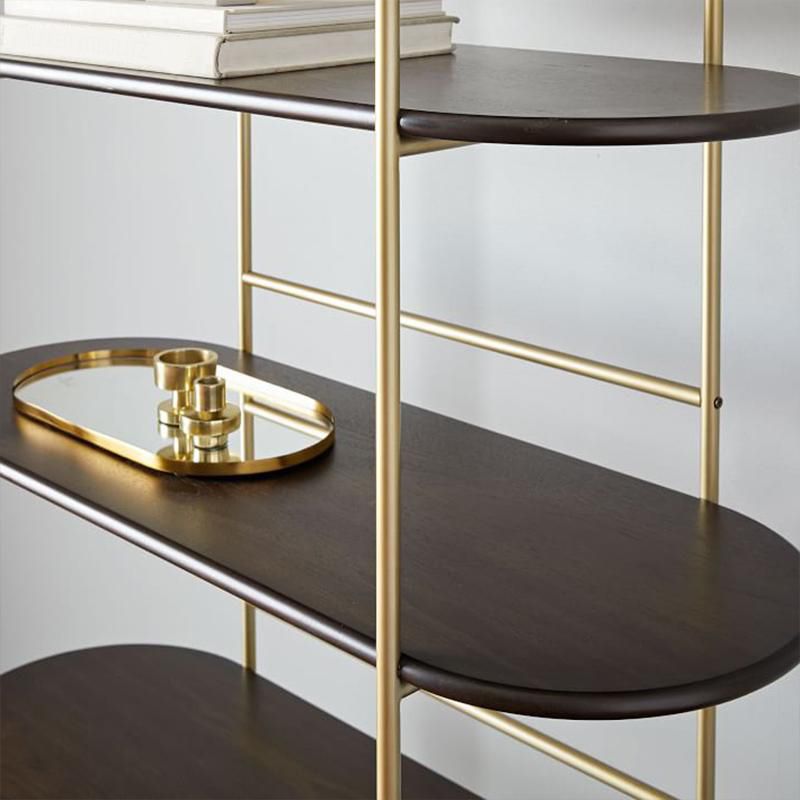 Modern Style Bookcase Metal Frame Open Back Bookshelf for Office Use Clearhalo 'Bookcases' 'furn' 'furn_bookcases' 'Furniture' 'Office Furniture' 1200x1200_983570eb-b68f-4157-a25e-d7d60e8feb7b