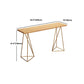 Glam Style – ensemble de Table de bar rectangulaire avec tabourets hauts en bois, 1/2/4 pièces, pour la maison