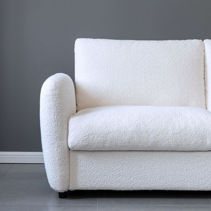 38" Wide Scandinavian Sofa Futon Foldable Upholstered Sleeper Sofa Clearhalo 'furn' 'furn_futons' 'Furniture' 'Futons & Daybeds' 'Futons' 'Living Room Furniture' 1200x1200_9838022d-39d5-406d-a750-175cfed11f25