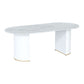 Metal Modern Oval Dining Table Sintered Stone Indoor Table for Dining Room and Kitchen Clearhalo ' dining_table' 'Dining Tables & Seating' 'Dining Tables' 'furn' 'furn_dining_table' 'Furniture' 'furniture_dining_table' 'Kitchen & Dining Furniture' 'kitchen&dining_furn' 'kitchen' 'kitchen_dining_table' 1200x1200_983d82bc-d02c-457a-bd0f-6ed525cd8a55
