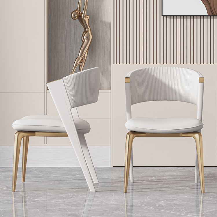 Set da tavolo in metallo in pietra sinterizzata stile nordico glam Set da pranzo da 1/3/4/5 pezzi