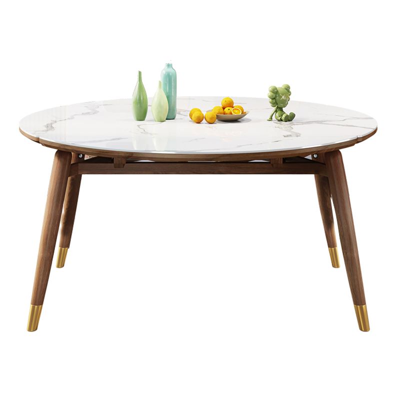 Traditional Luxury Dining Table Round Sintered Stone Dining Table with Wooden Base Clearhalo ' dining_table' 'Dining Tables & Seating' 'Dining Tables' 'furn' 'furn_dining_table' 'Furniture' 'furniture_dining_table' 'Kitchen & Dining Furniture' 'kitchen&dining_furn' 'kitchen' 'kitchen_dining_table' 1200x1200_983fa0dc-051f-4313-8933-873dfab92f87