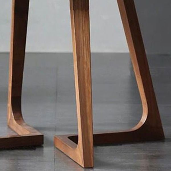 Tavolo da pranzo rotondo in stile moderno in legno in legno solido tavolo