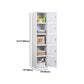Contemporary Hinged Wardrobe Closet Metal Wardrobe Cabinet for Home