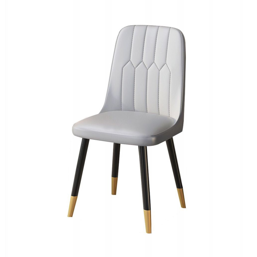 Traditional Sintered Stone Top Dining Set with 4 Black Metallic Legs for Dining Furniture Clearhalo 'Dining Room Sets' 'Dining Tables & Seating' 'dining_room_set' 'furn' 'furn_dining_room_set' 'Furniture' 'furniture_dining_room_set' 'Kitchen & Dining Furniture' 'kitchen&dining_furn' 'kitchen' 1200x1200_98483e35-8cf1-4858-8502-5631a16ecdba