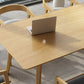 Solid Wood Contemporary Rectangular Dining Table Wood Top Table with 4 Legs Clearhalo ' dining_table' 'Dining Tables & Seating' 'Dining Tables' 'furn' 'furn_dining_table' 'Furniture' 'furniture_dining_table' 'Kitchen & Dining Furniture' 'kitchen&dining_furn' 'kitchen' 'kitchen_dining_table' 1200x1200_9848b1f9-0fc0-422a-8cdc-2e403201b06e