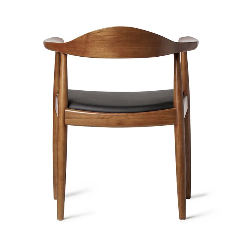 Contemporary Style Chairs Solid Wood Dining Room Open Back Dining Side Chair for Home Clearhalo ' kitchen&dining_furn' 'Dining Chairs' 'Dining Tables & Seating' 'dining_chair' 'furn' 'furn_dining_chair' 'Furniture' 'furniture_dining_chair' 'Kitchen & Dining Furniture' 'kitchen' 1200x1200_9849a5bc-1182-4b7f-9f9e-5edaba5d541d