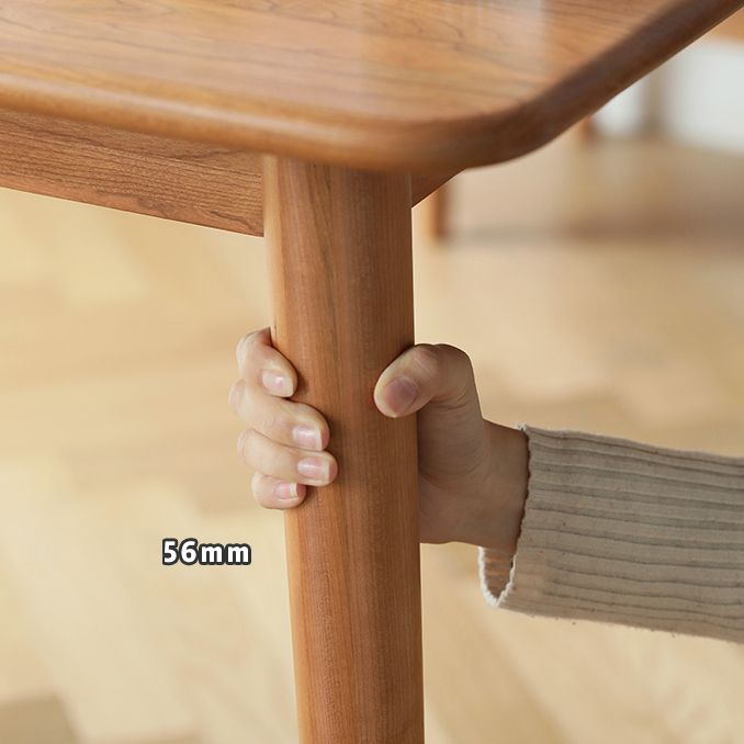 Contemporary Fixed Dining¬†Room¬†Table¬†Set with Solid Wood 4 Legs Base Kitchen Dining Furniture Clearhalo 'Dining Room Sets' 'Dining Tables & Seating' 'dining_room_set' 'Furniture' 'furniture_dining_room_set' 'Kitchen & Dining Furniture' 'kitchen&dining_furn' 'kitchen' 1200x1200_985114d0-1f9e-45fa-ab87-ea3341d1f376