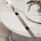 Set da pranzo moderno in pietra sinterizzata Set da pranzo da 1/2/5/7 pezzi per uso domestico