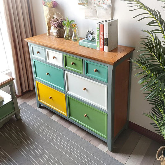 Vertical Nautical Wooden Storage Chest Bedroom Chest with Drawers Clearhalo 'Bedroom Furniture' 'Dressers & Chests' 'dressers_chests' 'furn' 'furn_dressers_chests' 'Furniture' 1200x1200_98559fcc-e047-4ac6-9bc0-b8bed9857ff2