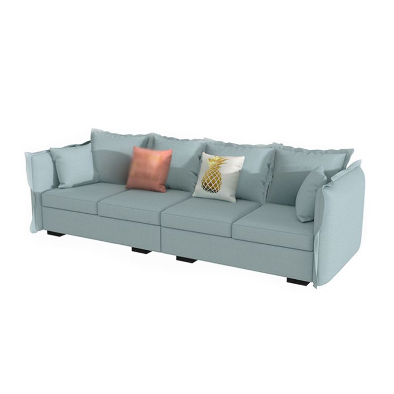 Scandinavian Blue Removable Cushions Sofa Straight Arm Sectionals with Slipcover Clearhalo 'furn' 'furn_sectionals' 'Furniture' 'furniture_sectionals' 'Living Room Furniture' 'Sectionals' 1200x1200_9858ace2-9780-44b7-b112-28507a4304ed