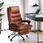 Silla ejecutiva acolchada ajustable con brazos, silla moderna con respaldo alto para gerentes