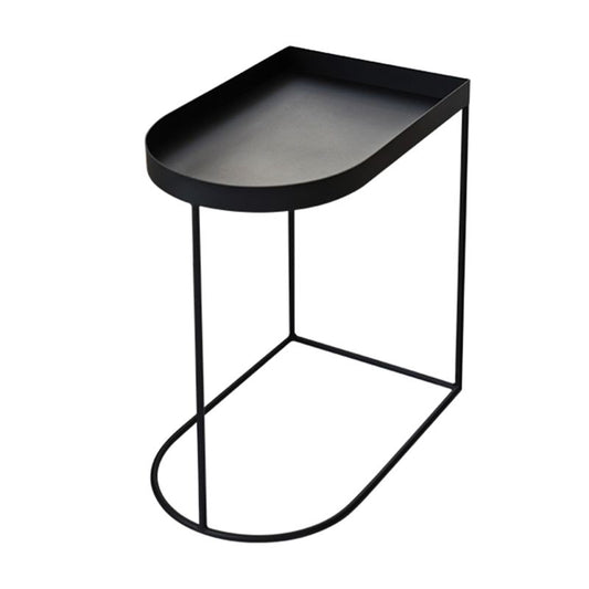 21.65 "Alto INDUSTRIAL Bundet Metal Accent Table Nightsanding