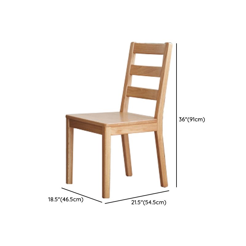 5/7 PCSソリッドウッド4脚の標準高さのディネットテーブル椅子付き