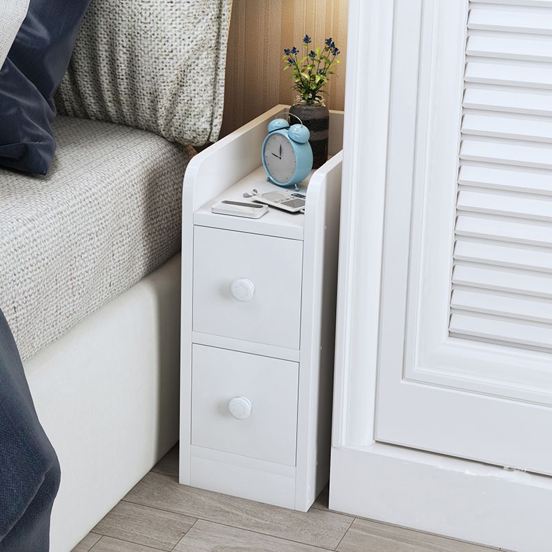 Scadinavian Wood Nightstand 20" Tall Bedside Cabinet with Drawer and Shelf Clearhalo 'Bedroom Furniture' 'furn' 'furn_night_stand' 'Furniture' 'night_stand' 'Nightstands' 1200x1200_985de39f-79a4-43e9-8e48-9072aa8ed756