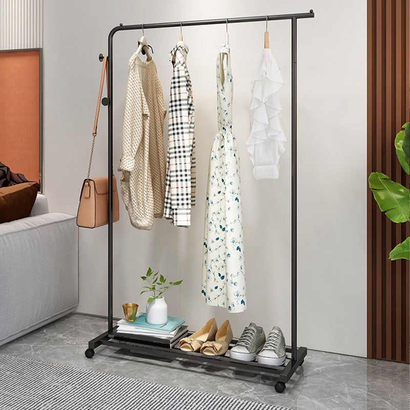 Industriële kaprek metaalachtig vrijstaand rek met universeel wiel