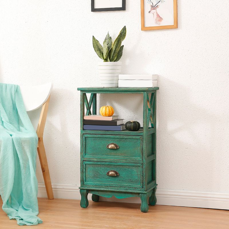 Mid-Century Modern Wood Accent Chest with Drawer Rectangle Chest Clearhalo 'Cabinets & Chests' 'cabinets_chests' 'furn' 'furn_cabinets_chests' 'Furniture' 'Living Room Furniture' 1200x1200_9862fea0-9590-4120-a762-fbcdd7578f76