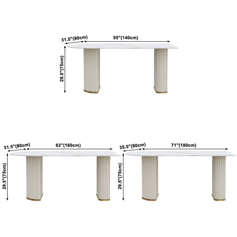 Metal Contemporary Free Form Dining Table Marble Table for Dining Room and Kitchen Clearhalo ' dining_table' 'Dining Tables & Seating' 'Dining Tables' 'furn' 'furn_dining_table' 'Furniture' 'furniture_dining_table' 'Kitchen & Dining Furniture' 'kitchen&dining_furn' 'kitchen' 'kitchen_dining_table' 1200x1200_98637110-9d44-4d35-8529-d22a1f7f0e55