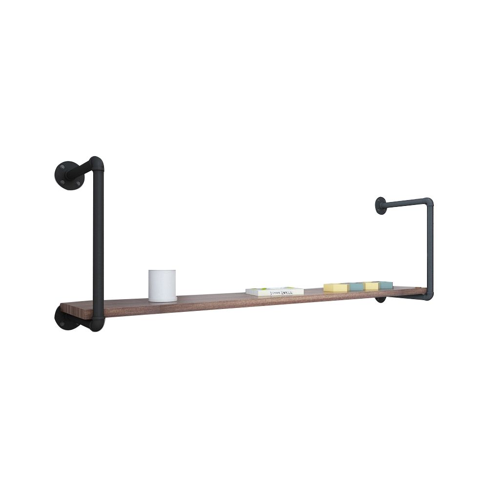 Wall Mounted Bookshelf Industrial Style Solid Wood Bookcase for Home Office Clearhalo 'Bookcases' 'furn' 'furn_bookcases' 'Furniture' 'furniture_bookcases' 'kitchen' 'kitchen_bookcases' 'Living Room Furniture' 'Office Furniture' 1200x1200_98652b05-c72a-4554-83d4-d5485d05d8dc