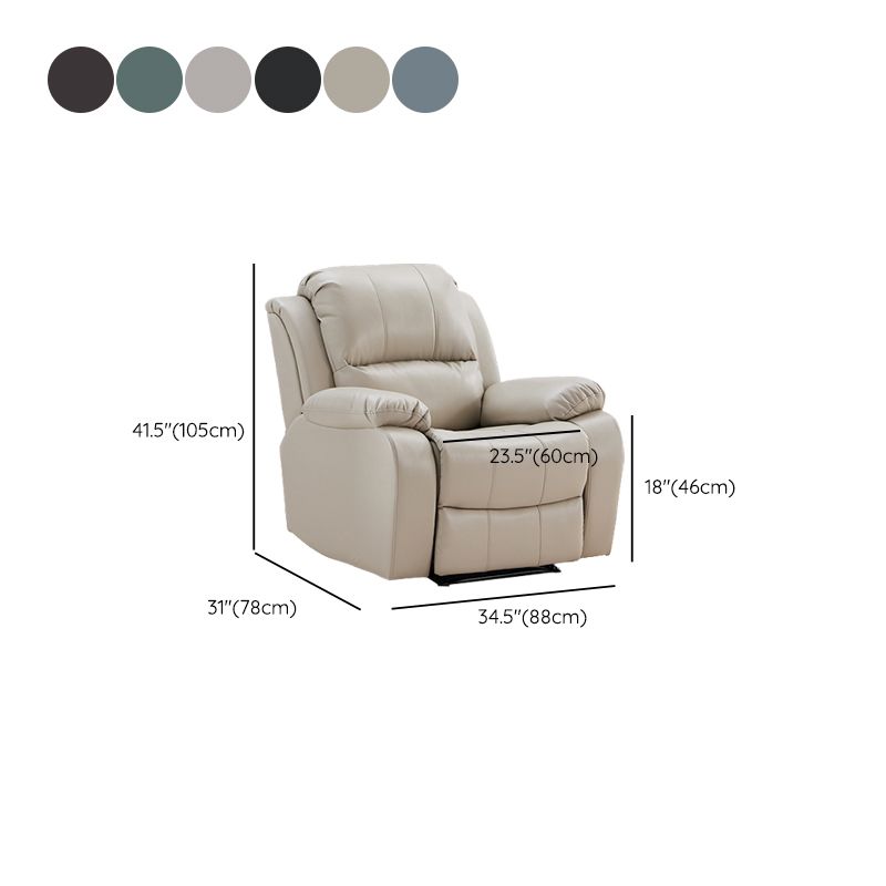 34,6 "sedia reclinabile per poltrone da 34,6" in pelle larga