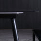 Rectangle Dining Table Industrial Stone Dining Table with 4 Legs