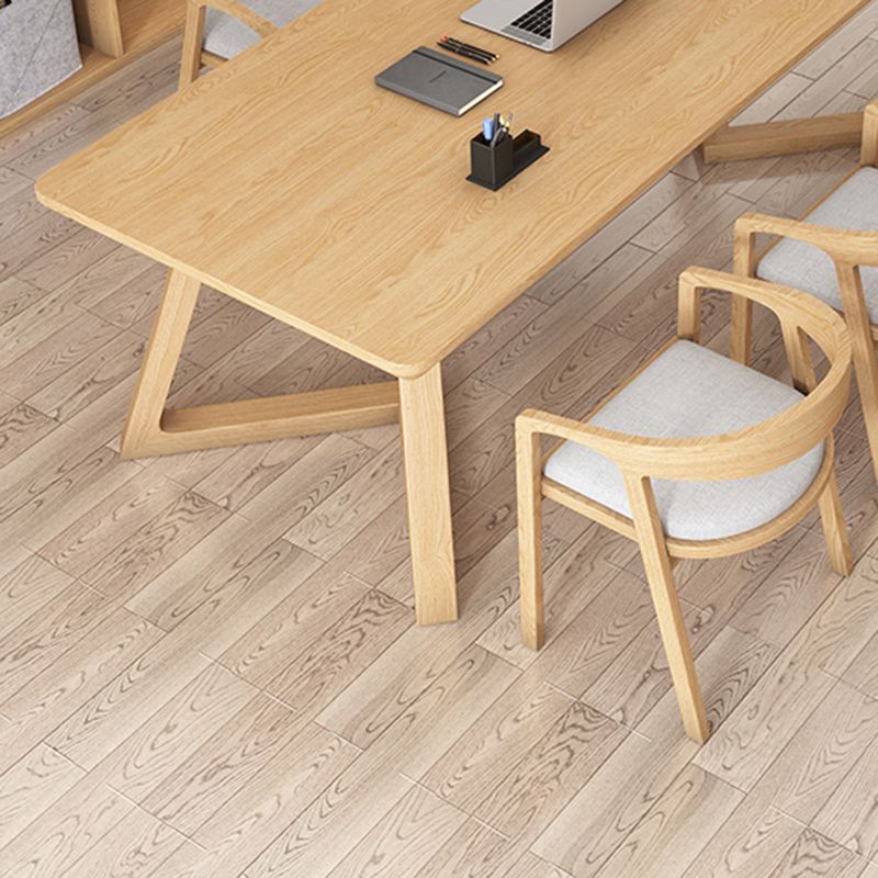 MODERNA 29.53 "Desca di ufficio alta in legno massiccio scrittura naturale