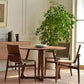 Modern Round Shape Solid Wood Dining Table Kitchen Standard Dining Table with Double Pedestal Clearhalo ' dining_table' 'Dining Tables & Seating' 'Dining Tables' 'furn' 'furn_dining_table' 'Furniture' 'furniture_dining_table' 'Kitchen & Dining Furniture' 'kitchen&dining_furn' 'kitchen' 'kitchen_dining_table' 1200x1200_986b042b-0311-47f4-a7fa-de06ddca97ef