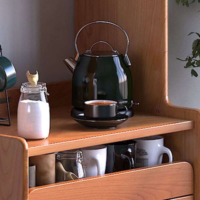 Casa di casa in legno marrone moderno bacheca rettangolare con cassetto