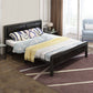 Contemporary Metal Standard Bed, Panel Rectangular Headboard Bed Clearhalo 'Bedroom Furniture' 'Beds' 'furn' 'furn_beds' 'Furniture' 1200x1200_986f1f79-26e6-4027-838d-11fb51b82348