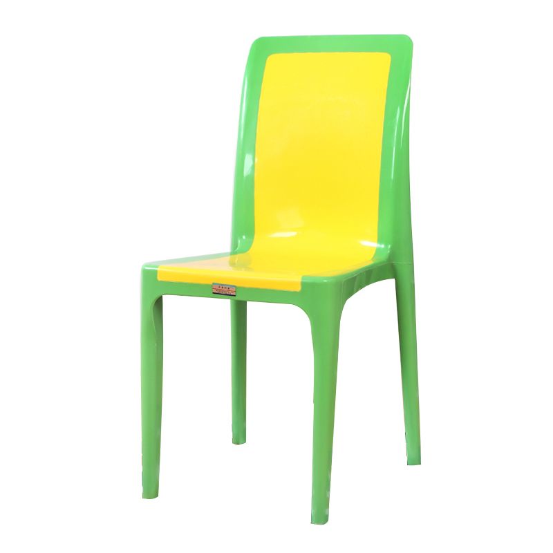 Contemporary Style Dining Chair Plastic Kitchen Dining Armless Side Chair Clearhalo ' kitchen&dining_furn' 'Dining Chairs' 'Dining Tables & Seating' 'dining_chair' 'furn' 'furn_dining_chair' 'Furniture' 'furniture_dining_chair' 'Kitchen & Dining Furniture' 'kitchen' 1200x1200_98705432-b63f-416b-aab7-8330d4789124