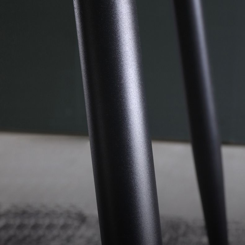 Industrial Dining Table with Black Stone Rectangle Dining Table for Kitchen Clearhalo 'Dining Tables & Seating' 'Dining Tables' 'dining_table' 'furn' 'furn_dining_table' 'Furniture' 'Kitchen & Dining Furniture' 1200x1200_98757fcb-ef34-4f61-8d7b-f5672d54422d