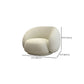 Sloped Arms No Distressing Sofa Modern Scratch Resistant Curved Loveseat