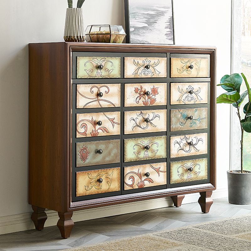 Casa di casa in legno moderno tavolo da sideboard rettangolare minimalista con cassetti