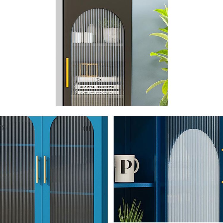 39.96"H Bookshelf Scandinavian Bookcase for Home Office with Door Clearhalo 'Bookcases' 'furn' 'furn_bookcases' 'Furniture' 'Office Furniture' 1200x1200_987d7490-99ce-48d0-b1d3-989fc6a483ec