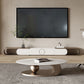 Glam Slate Pedestal Coffee Table Oval White Coffee Table Set Clearhalo 'Coffee & Accent Tables' 'Coffee Tables' 'coffee_tables' 'furn' 'furn_coffee_tables' 'Furniture' 'Living Room Furniture' 1200x1200_987f826d-a243-4583-86de-e2057e42e529