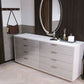 16.38-inch Width Storage Chest Modern Wooden Storage Chest Dresser
