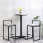 Indoor Modern Upholstered Counter Height Stool Footrest Low Back Bar Stool