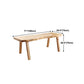 Rectangle Wooden Dining Table for Restaurant Modern Pine Table in Nature with 4 Legs Clearhalo ' dining_table' 'Dining Tables & Seating' 'Dining Tables' 'furn' 'furn_dining_table' 'Furniture' 'furniture_dining_table' 'Kitchen & Dining Furniture' 'kitchen&dining_furn' 'kitchen' 'kitchen_dining_table' 1200x1200_98823eaf-4704-4e65-bd80-33fe892c85ae