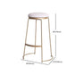Juego de mesa de bar rectangular Glam, mesa de bar con estructura de hierro de 1/5 piezas y taburetes tapizados