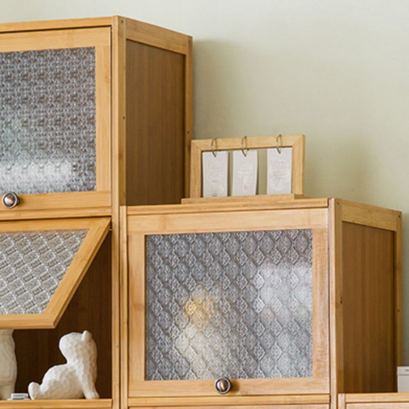 Glass Door Cabinet Scratch Resistant Accent Cabinet with Doors Clearhalo 'Cabinets & Chests' 'cabinets_chests' 'furn' 'furn_cabinets_chests' 'Furniture' 'Living Room Furniture' 1200x1200_9898231f-d509-4ce9-a885-78b3d746eed3