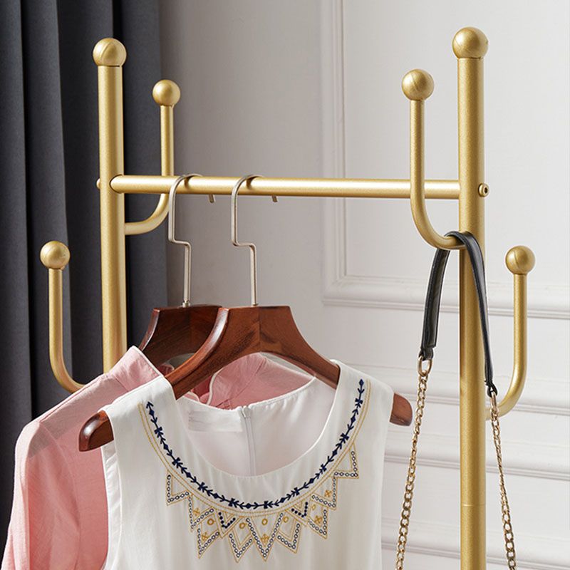 Gorgeous Coat Rack Plain Coat Hooks Metal Coat Rack for Bedroom Clearhalo 'Entry & Mudroom Furniture' 'furn' 'furn_hall_tree_coat_racks' 'Furniture' 'Hall Trees & Coat Racks' 'hall_tree_coat_racks' 1200x1200_989880f4-1922-4a31-bf81-55cd17c4609c