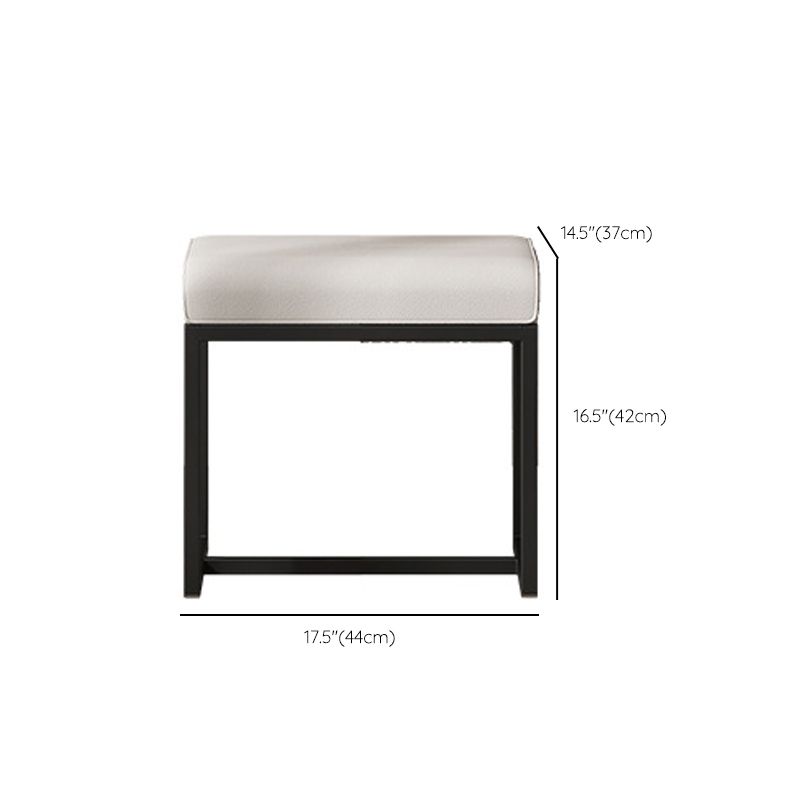 MODERNA VANITÀ DI FACCIO con 2 cassetti di stoccaggio set di vanità in legno bianco, 17,71 "di larghezza