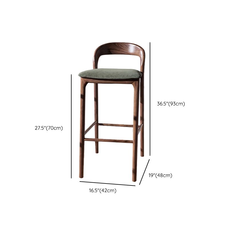 Brown Ash Wood Counter Stools Industrial Green Velvet Stools Clearhalo 'Bar Furniture' 'Bar Stools' 'bar_stools' 'furn' 'furn_bar_stools' 'Furniture' 'Kitchen & Dining Furniture' 1200x1200_989979e4-3297-4c3d-bf2b-c13eae846811
